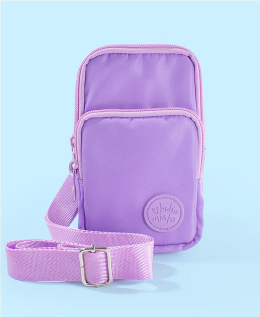 Cell Wallet Crossbody Lila