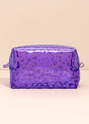 Cosmetiquera boxy cheetah