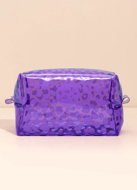 Cosmetiquera boxy cheetah