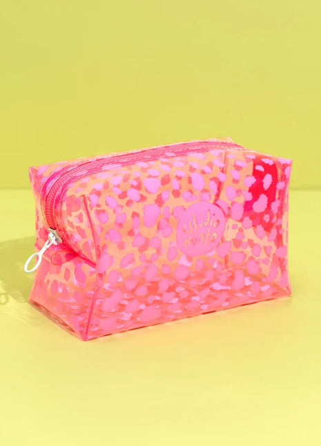 Cosmetiquera boxy cheetah