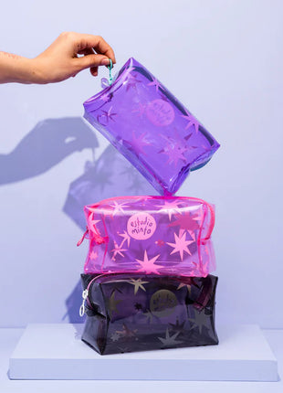 Cosmetiquera Boxy Star Lila