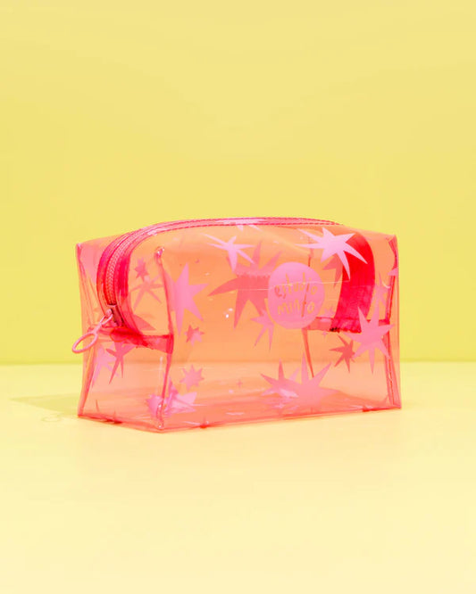 Cosmetiquera Boxy Star Pink