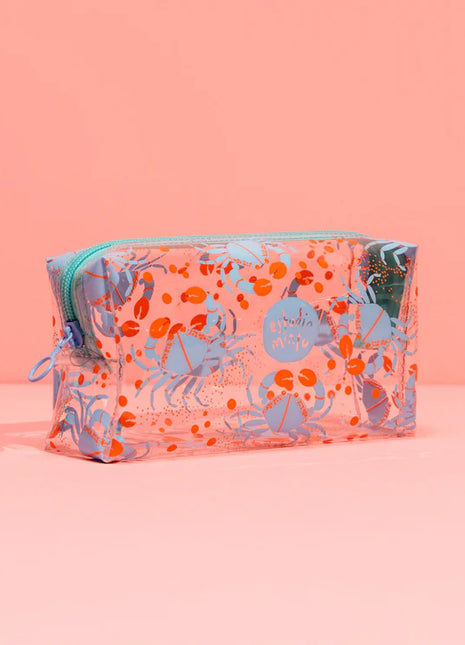 Cosmetiquera Friday Crab Cielo