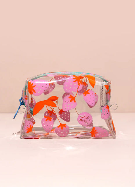 Cosmetiquera Minibio Fresa Rosa