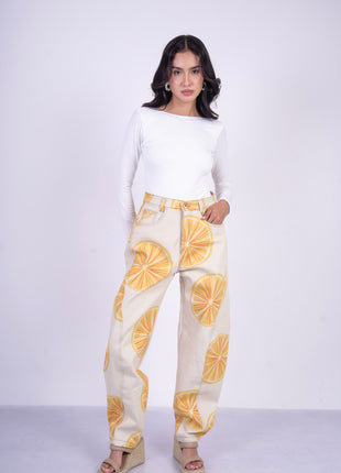 Orange Pants
