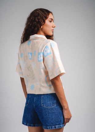 Shirt Yellow Bloom