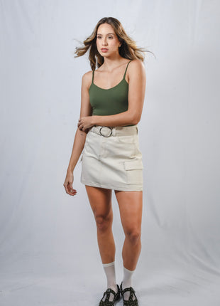 Mini Cargo Blossom Skirt