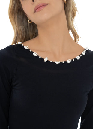 Entero Rashguard Negro Glam