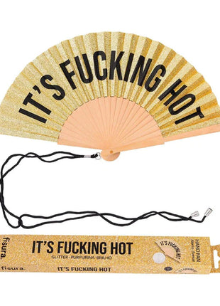 Abanico "It´s Fucking hot"