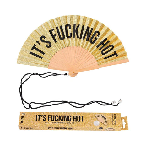Abanico "It´s Fucking hot"