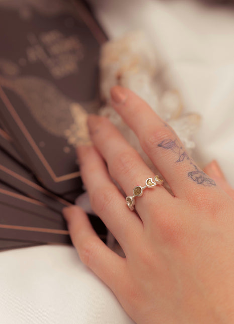 Anillo Magia Lunar Plata