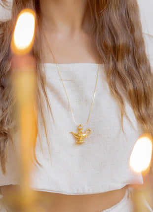 Collar Lampara De Los Deseos