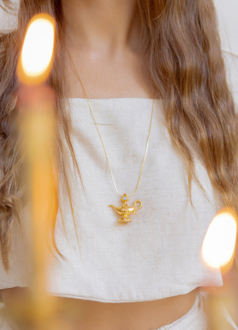 Collar Lampara De Los Deseos