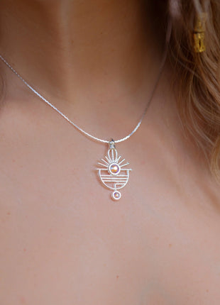 Collar Amanecer Plateado