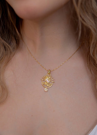 Collar Amanecer Dorado