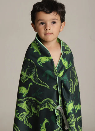 Toalla playera de microfibra Dinosaurios