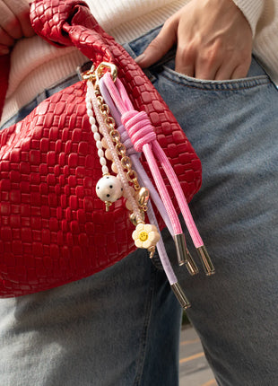 Bag Charm Perla Puntos