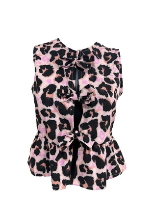 Blusa Nudos Animal Print