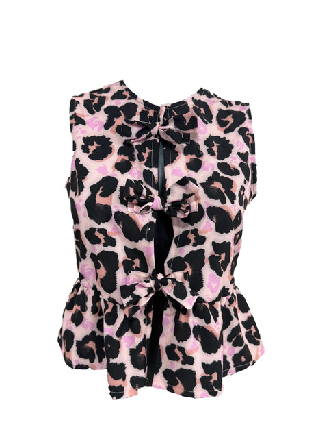 Blusa Nudos Animal Print