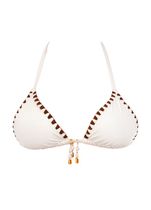 Bikini Triángulo Marfíl Isadora