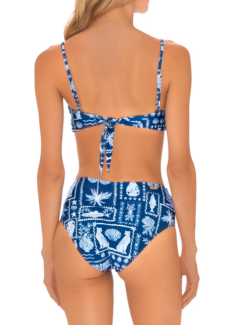 Bikini Halter Estampado Lunelly