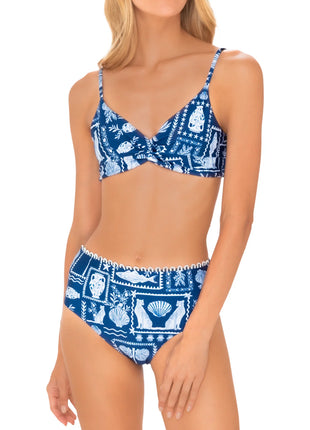 Bikini Halter Estampado Lunelly