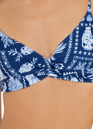 Bikini Halter Estampado Lunelly