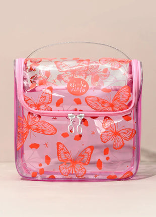 Neceser Crystal Alas Rosa