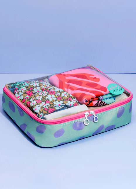 Organizador de ropa grande Bubble Menta