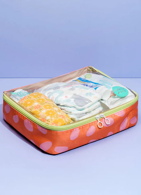 Organizador de ropa grande Bubble Naranja