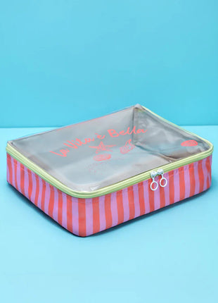 Organizador de ropa grande stripes naranja