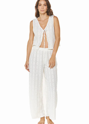 Pantalon Eagle Playero largo Bordado