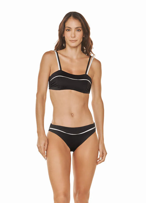 Bikini Strapless Negro Varadero