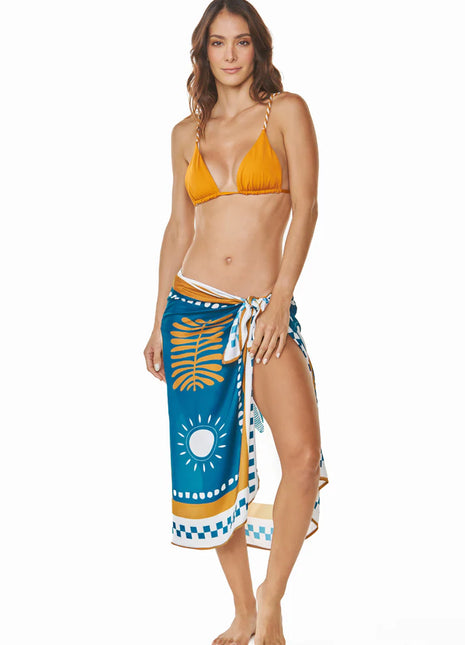 Pareo Azul Turquesa Grace Bay