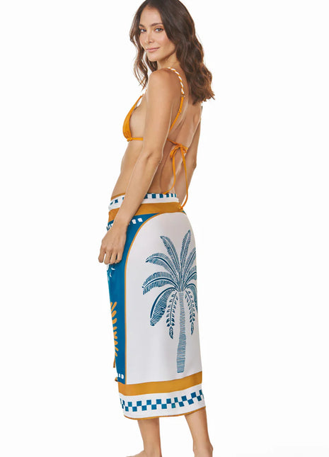 Pareo Azul Turquesa Grace Bay