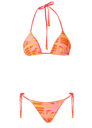 Bikini Sunset Punch Balmy Sliding Triangle