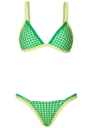 bikini triangular fijo Soft Coral Rewind