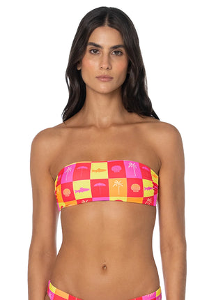 Bikini Coastal Drift Bryn Strapless Bandeau
