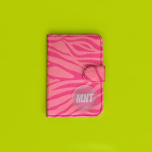 Portapasaporte Pink Zebra