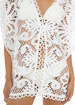 Camisa Ojalillo Marfíl Seashells