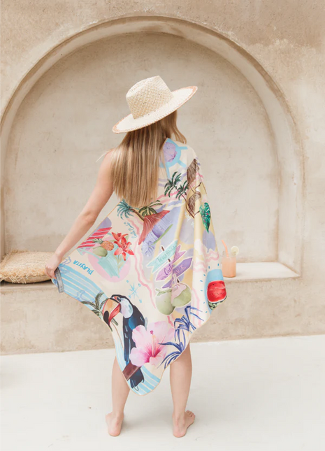 Toalla playera de microfibra Tierra Bomba