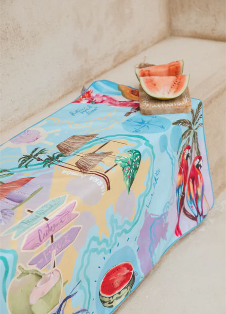 Toalla playera de microfibra Cartagena