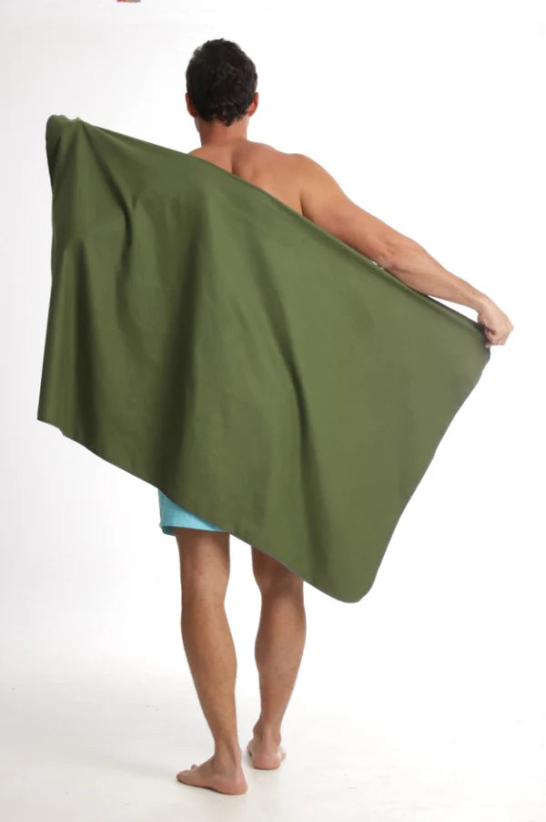 Toalla Unicolor Playera Verde Militar