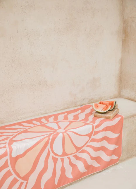 Toalla playera de microfibra Coralina