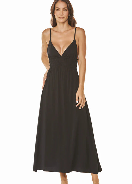 Vestidos Marley de Playa Largo Negro