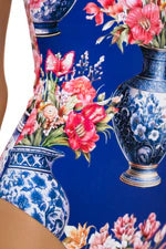 Entero Con Control de abdomen Bicolor Victoriana