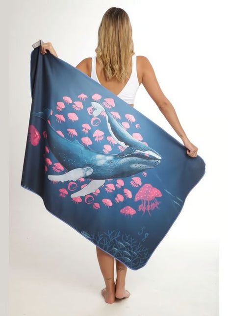 Toalla playera de microfibra Oceanica