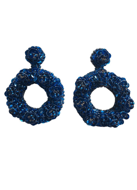 Spring Round S Earrings