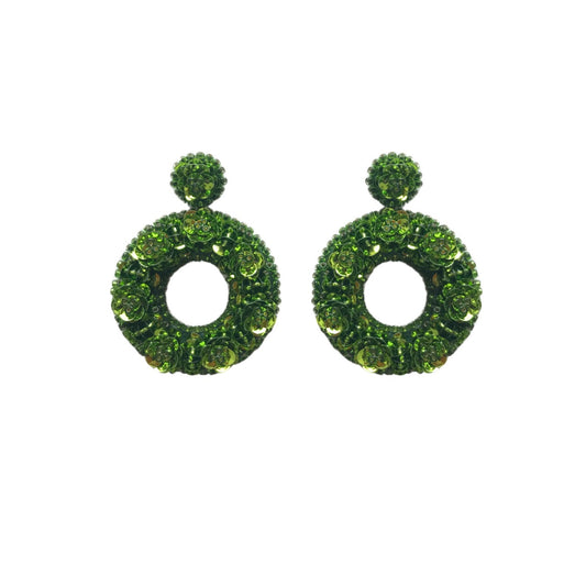 Spring Round S Earrings