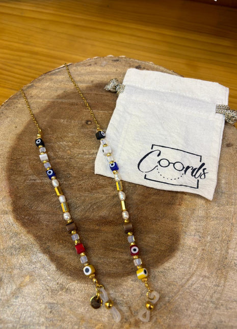 Cuelga Gafas Ojo Turco